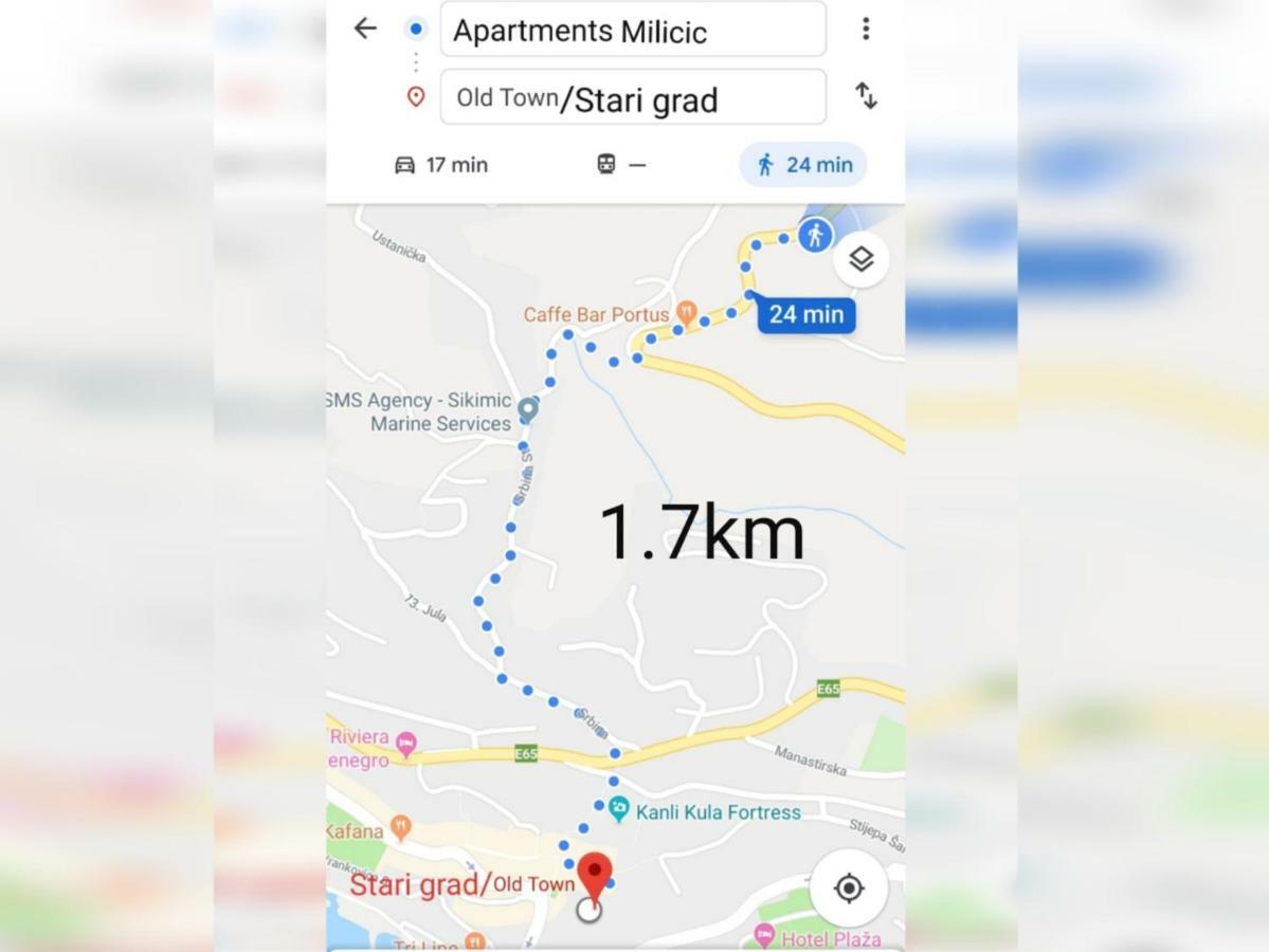 Apartments Milicic Herceg Novi Ngoại thất bức ảnh